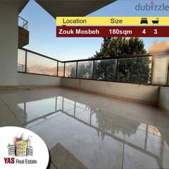Zouk Mikael 180m2 | Open View | Luxury | Well Maintained | EL EO |