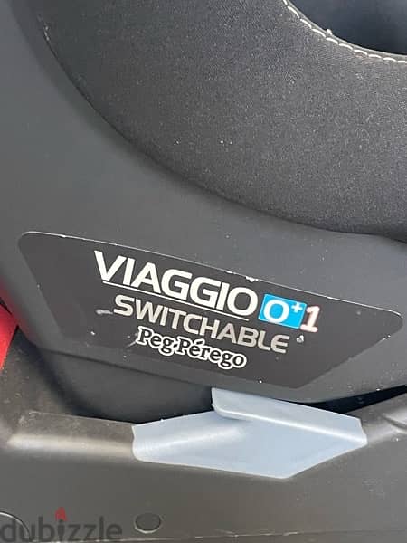 Peg Perego car seat Switchable Viaggo 0+1 2