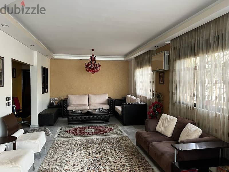 165 Sqm | Fully Furnished Apartment For Rent In Ain El Mrayseh 1
