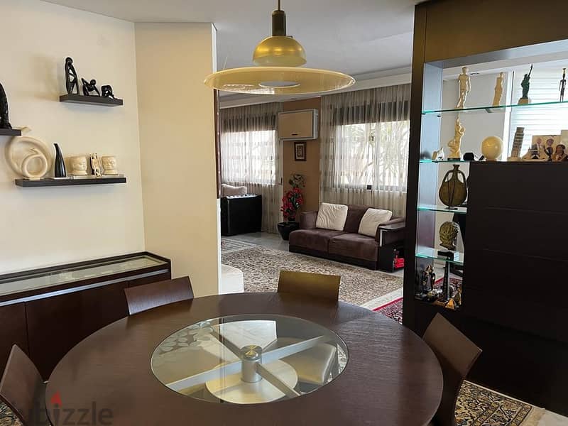 165 Sqm | Fully Furnished Apartment For Rent In Ain El Mrayseh 4