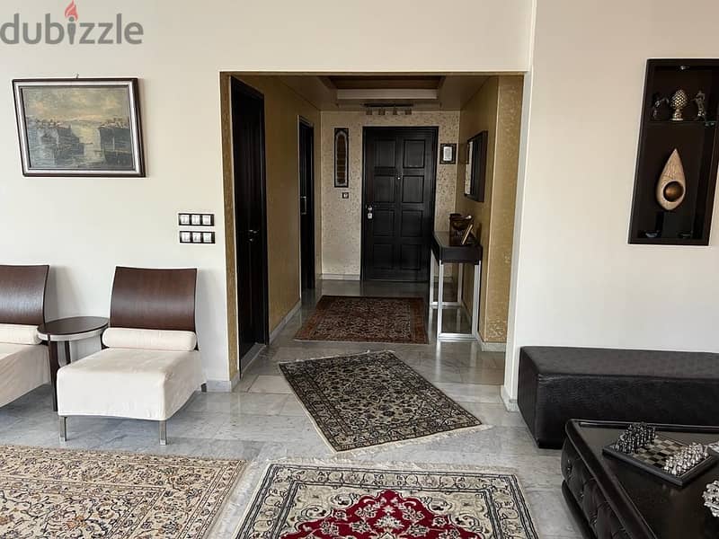 165 Sqm | Fully Furnished Apartment For Rent In Ain El Mrayseh 7
