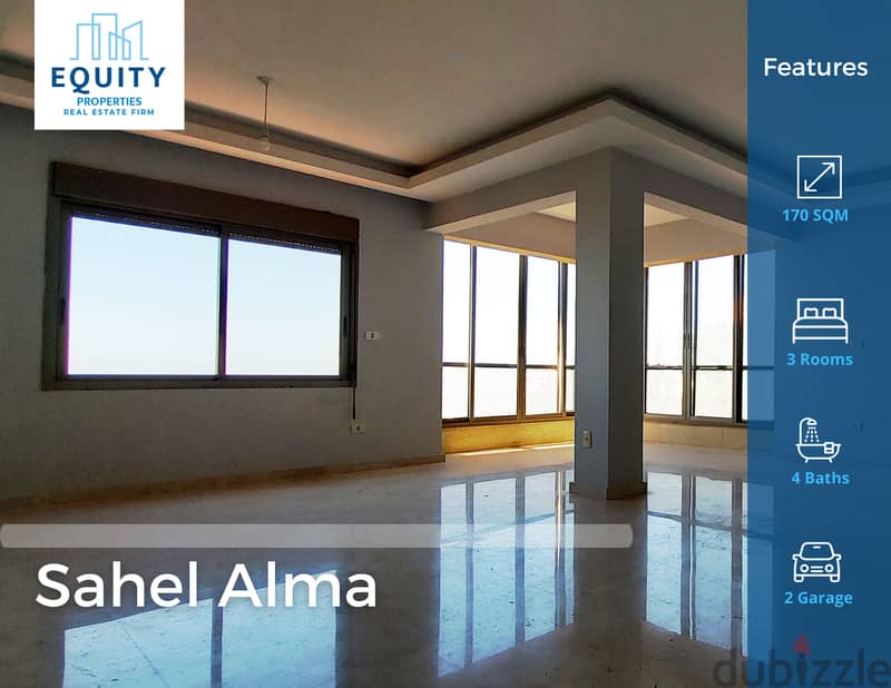 Sahel Alma | Luxurious Apartment | 170 SQM | 185,000$ | #EA60068 0