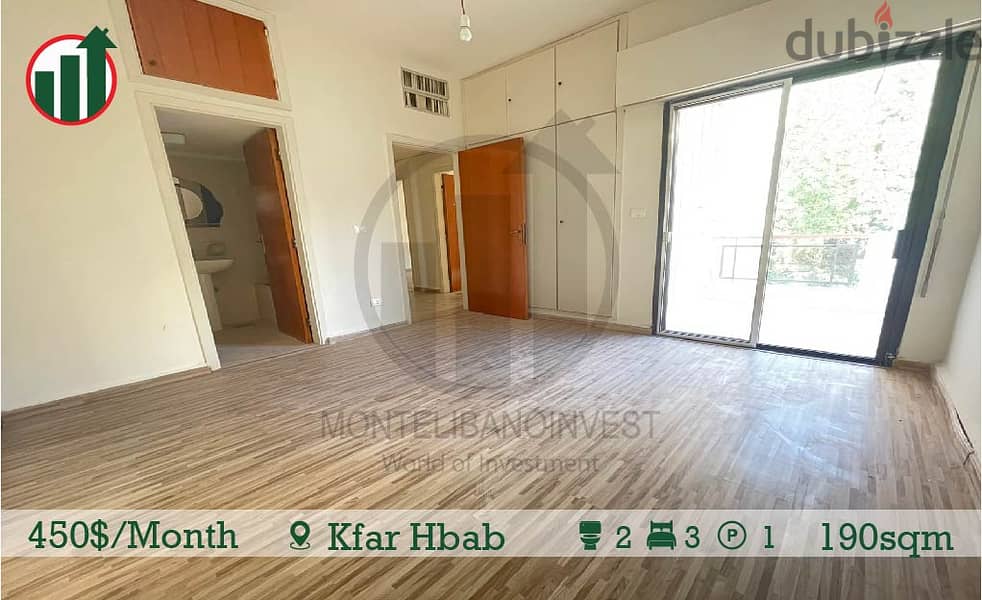 Apartment for rent in Kfar Hbab! 7