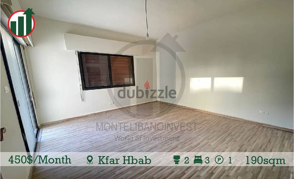 Apartment for rent in Kfar Hbab! 9