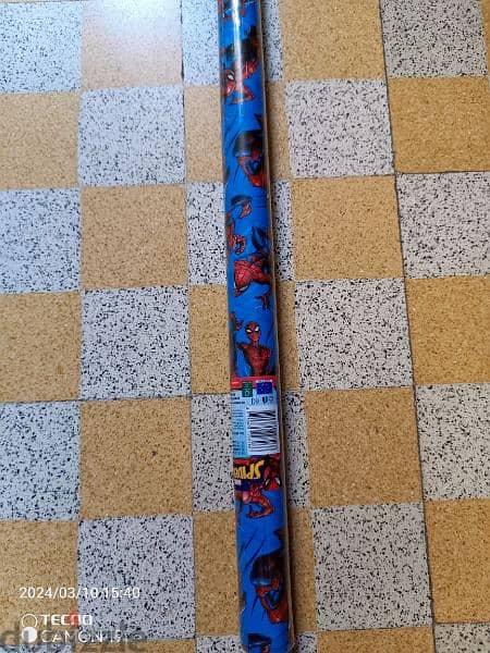 Spiderman Gift paper roll 1