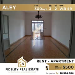 Apartment for rent in Aley WB49 0