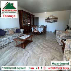 Apartment for sale in Tabarja!!!