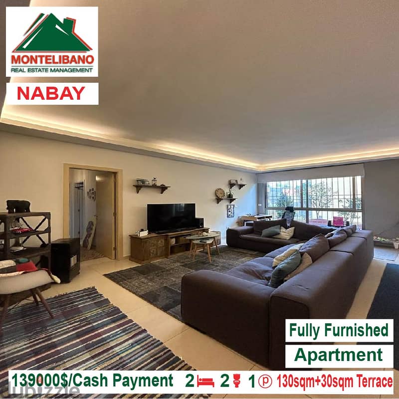 139000$!! Fully Furnished Apartment for sale located in Nabay 1
