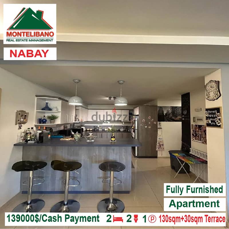 139000$!! Fully Furnished Apartment for sale located in Nabay 2