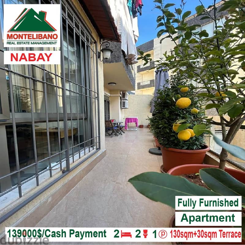 139000$!! Fully Furnished Apartment for sale located in Nabay 4