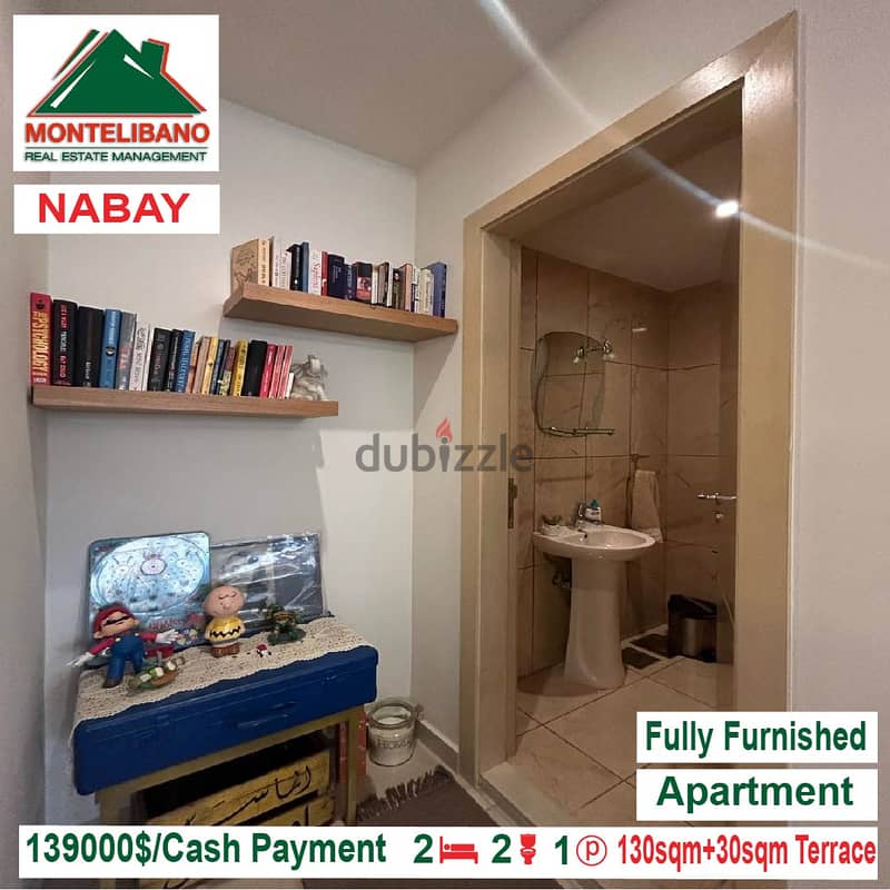 139000$!! Fully Furnished Apartment for sale located in Nabay 6