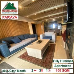 800$!! Fully Furnished Chalet for rent located in Faraya 0