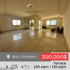 Ballouneh | 230 sqm + 130 sqm Terrace