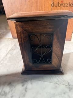 a unique piece Wrought Iron Wall Key Box With hang 0