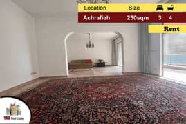 Achrafieh/Sioufi 250m2 | Rent | Classy | Prime Location | LB |