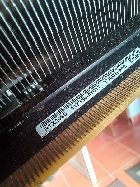 asus strix 2060 6GB 3 fans VGA منزوعة need repair 5