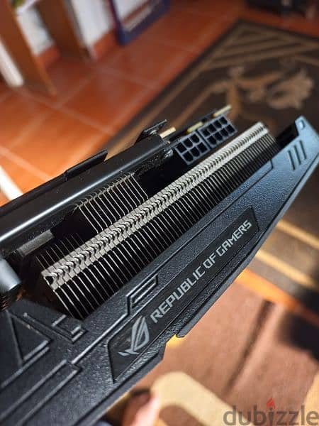 asus strix 2060 6GB 3 fans VGA منزوعة need repair 8