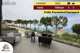 Halat 155m2 | 70m2 Terrace | Fully Furnished | Dead end Street | PA 0