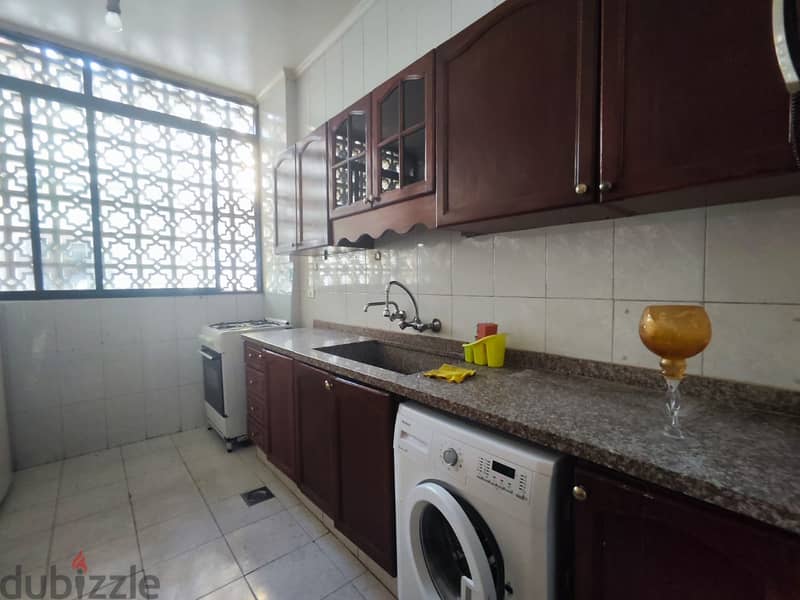 New Rawda | 24/7 Electricity | Furnished/Equipped 130m² | 3 Balconies 1