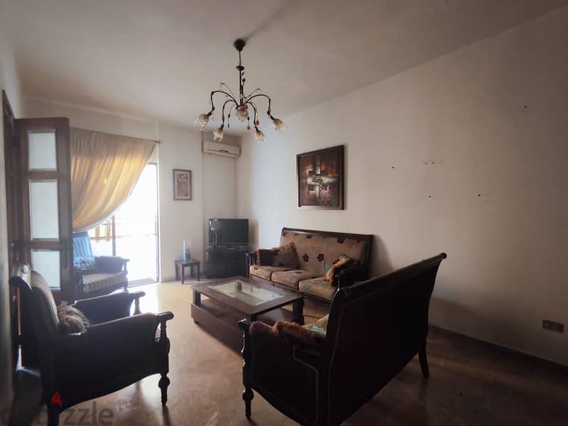 New Rawda | 24/7 Electricity | Furnished/Equipped 130m² | 3 Balconies 2