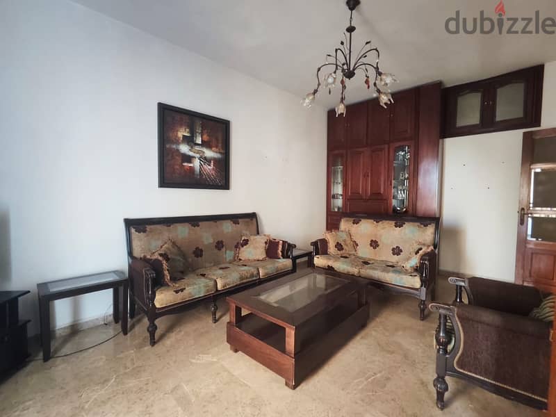New Rawda | 24/7 Electricity | Furnished/Equipped 130m² | 3 Balconies 4