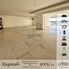 Hazmiyeh | 24/7 Electricity | Brand New 3 Bedrooms Apart | 2 Parking