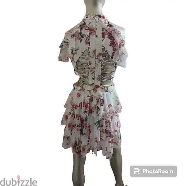 Nice Istanbul White Floral Dress 1