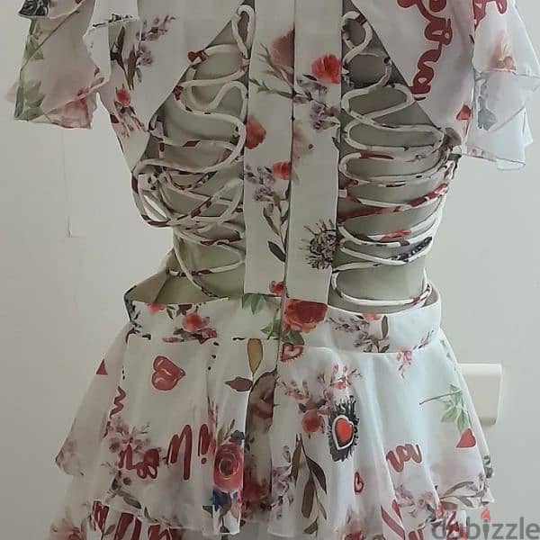 Nice Istanbul White Floral Dress 2