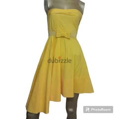 Green & Country Yellow Dress