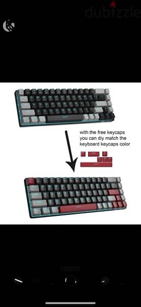 MageGee MK Box 65% Mechanical Keyboard 2