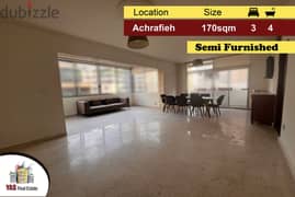 Achrafieh/Sioufi 170m2 | Partly Furnished | Prime Location | LB