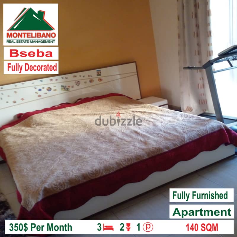 Apartment for rent in Bseba!!! 4