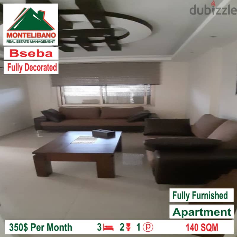 Apartment for rent in Bseba!!! 5