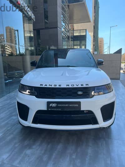 Range Rover Sport SVR 2019