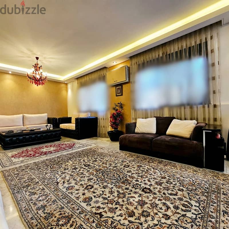 RA24-3300 Beautiful apartment in Ain El Mrayseh is now for rent, 165 m 2