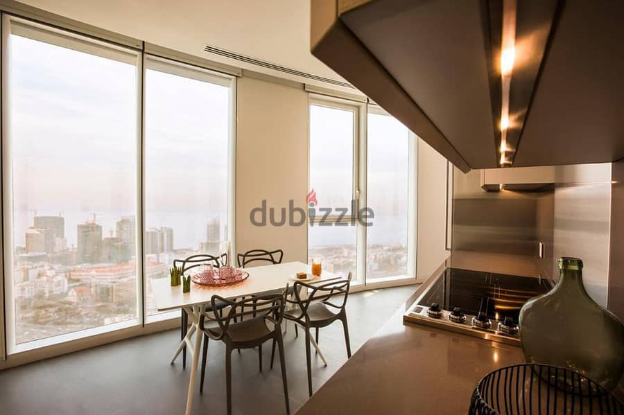 Apartment for sale in Achrafieh/ Amazing View/ Decorated 12
