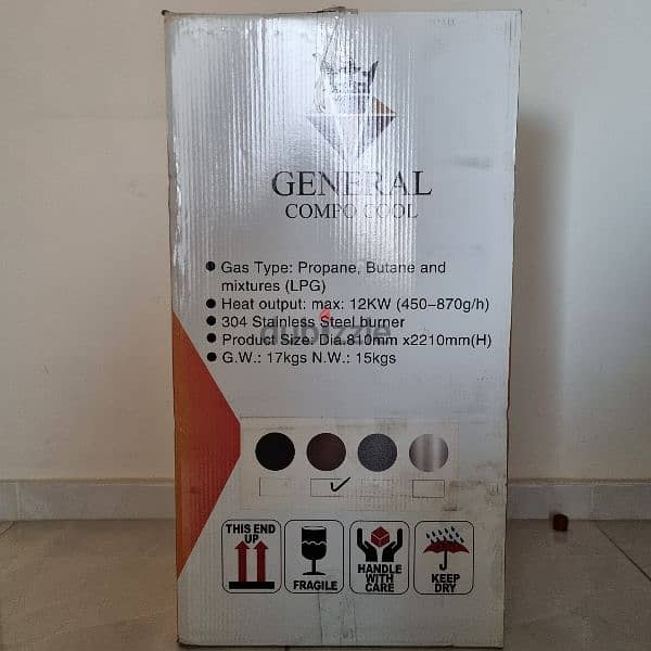 Stand gas heater 3
