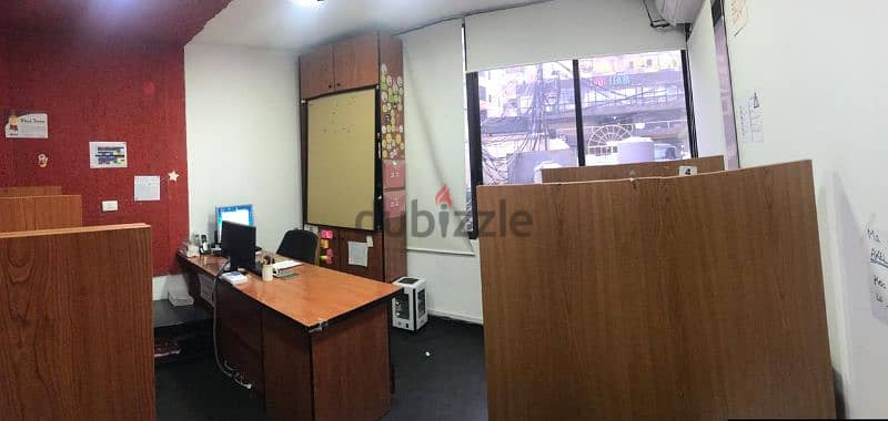 For Rent Office 75 m2 in Dekwaneh equipped and furnished 1