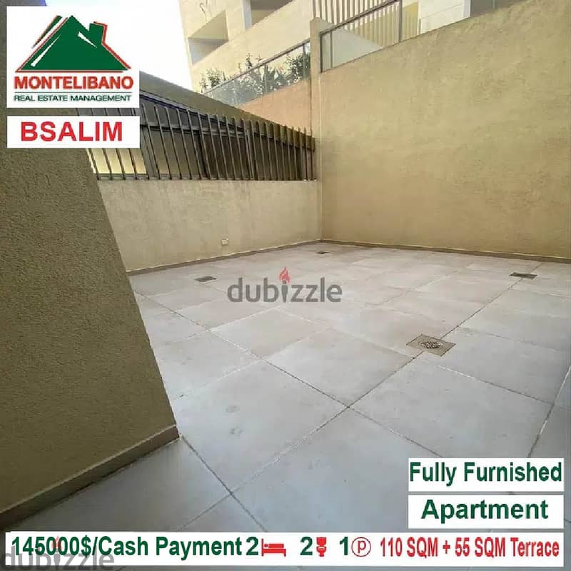 145,000$ Fully Furnished Apartment for sale in Bsalim!! 2