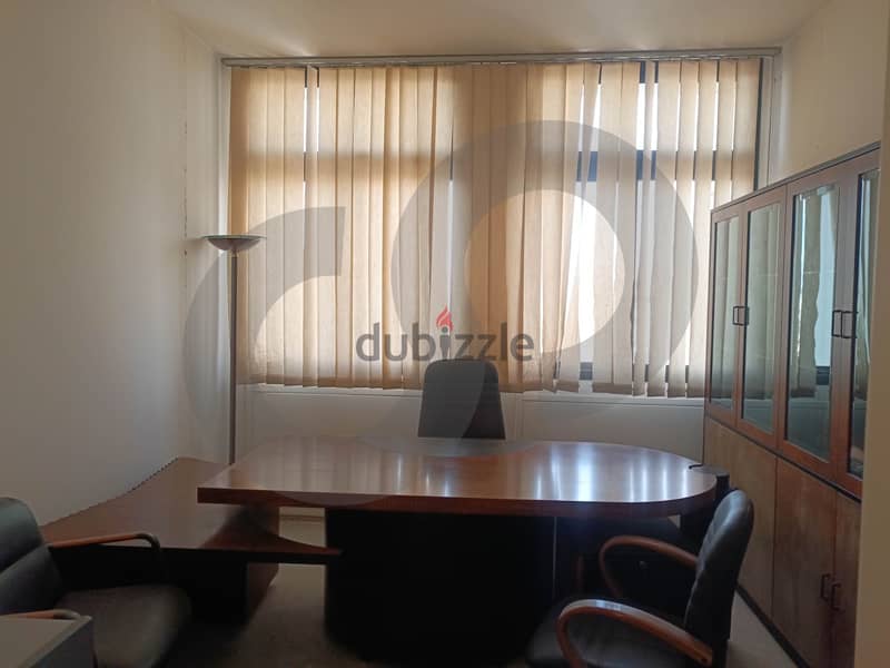 55 sqm furnished office FOR RENT in Baabda/بعبدا REF#GG102911 2
