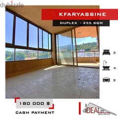 Duplex for sale in kfaryassine 255 SQM REF#CE22046 0