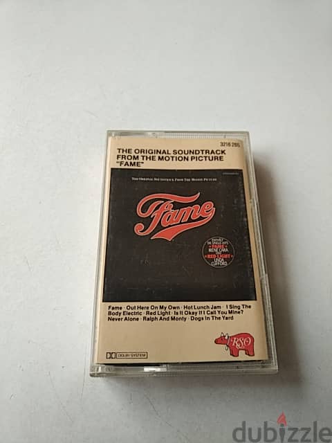 Vintage tape Fame soundtrack - Not Negotiable 0