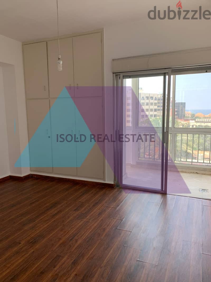 HOT DEAL, 120m2 2 bedroom apartment+Sea View for sale in Haret sakher 3