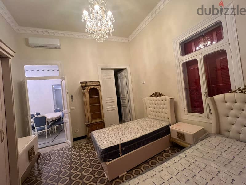 Furnished apartment for rent - Achrafieh شقة مفروشة للأجار أشرفية 4