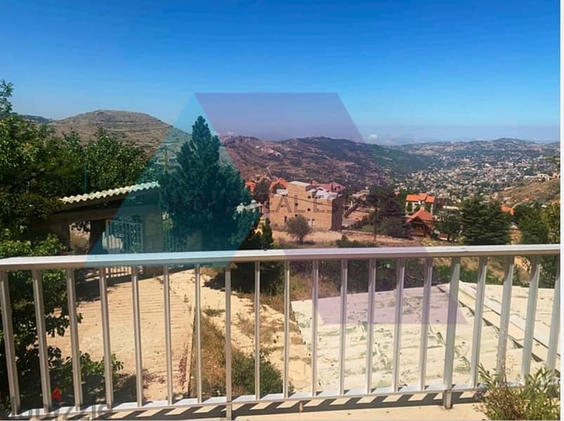Beautiful 100m2 House on 1316 m2 land+mountain view for sale in Faraya 2