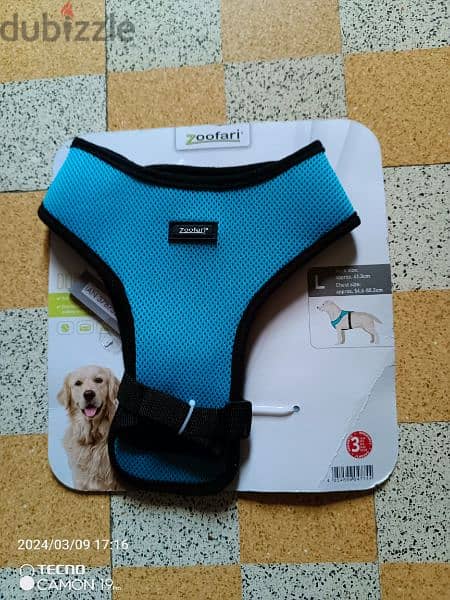 Zoofari Dog harnesses different sizes 2$ 2