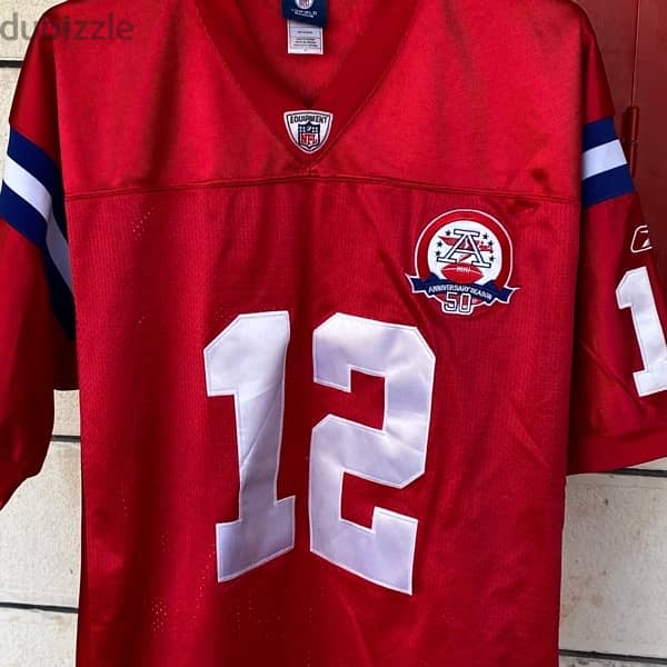 REEBOK x NFL Tom Brady New England Patriots 50th Anniversary Jersey. 1