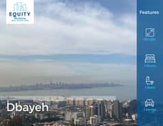 Dbayeh | Fully Furnished | Panoramic View | 180 SQM | #JM60443