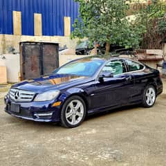 MERCEDES BENZ C250 COUPE 2012 AMG PACK full خارقة و مميزة