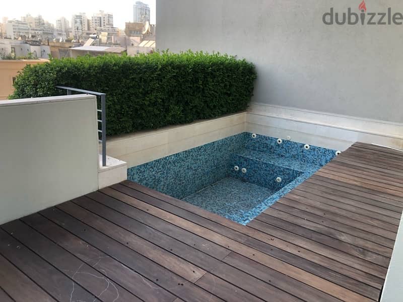 Designed Penthouse double level badaro swimming pool 1